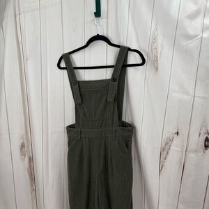Cider Women’s Small Green Corduroy Jumpsuit